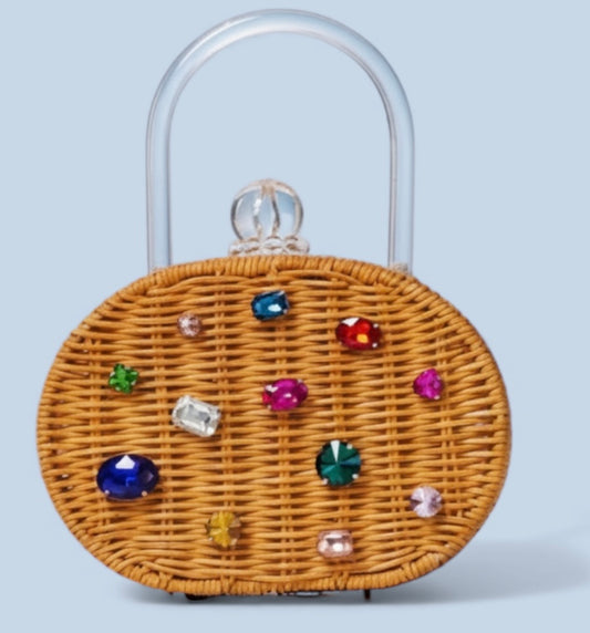 Allaxure Classic Wicker Bag